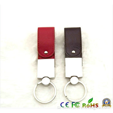 Newest Design Keychain Mini Leather USB Flash Disk